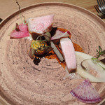 LIAISON - 茶美豚ロース肉のロティ
      ブール・ノワゼット