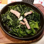 ガスト - ほうれん草ベーコン：199円税別