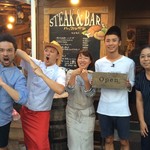 1ポンドステーキ&クラフトビール ハックルベリー - 