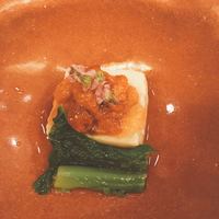 山玄茶 - 青菜一口食べちゃった