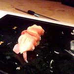 鮨松波 - 赤貝　ひも付