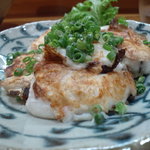 心粋厨房 獬 - フグ白子焼き・・。