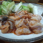 心粋厨房 獬 - タコとツブ貝・・生でも食えますが・・・