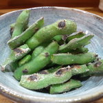 心粋厨房 獬 - 焼き枝豆・・ショッペくてウメ