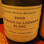 サラマンジェ・ド・イザシ・ワキサカ - Coteaux du Lyonnais blanca 2009