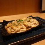 こころや - 真ダラ白子昆布醤油焼きアップ