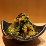 こころや - セロリの塩昆布和え レモン風味