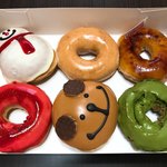クリスピークリームドーナツ - 今回買った6点でーす。