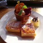 カフェ ルボア - スイーツプレートとドリンクのセット(500円) スイーツプレート  ※スイーツパスポート使用