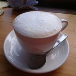 カフェ ルボア - スイーツプレートとドリンクのセット(500円) カフェラテ  ※スイーツパスポート使用