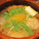 おおたに - 煮物：鰤と冬野菜の小鍋仕立て。　　　　　　2018.01.06