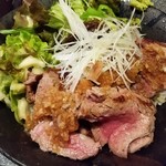 9プランチャ - ステーキ丼