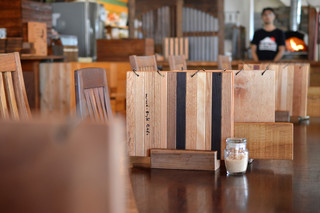 Wood-style cafe - 