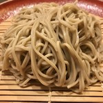 蕎麦和食はたり - 鴨ねぎそば 蕎麦アップ