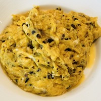 銀座 麒麟 - 昔の味たまごと黒トリュフの炒め