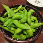 備長扇屋 - 枝豆(お代わり自由)