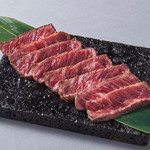 Stone-grilled Japanese black beef Steak