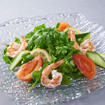 Shrimp and coriander salad