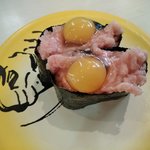 回転寿司すノ家 - うずら鉄火