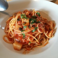 アダッキオ - 鶏もも肉と大根のスパゲッティ