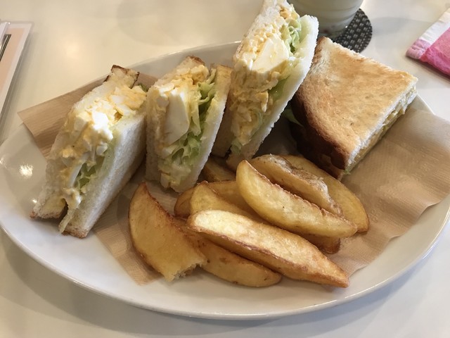 美味しいサンドイッチ By Mmk0803 Sandwich Cafe うみねこ 別府 カフェ 食べログ