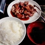 Horumon Yakiniku En - ハラミ定食