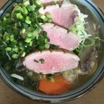 食い味の道有楽 - ざく切けんちん・鴨ロースを添えて