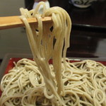 蕎茶亭まるやま - 一寸23本以上？歯ごたえ確か喉越し抜群