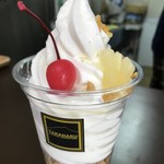 高原アイスクリーム研究所 - カップの方がボリュームがあるそうです