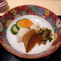 恵比寿 鰻 松川 - お新香