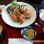 日本料理 さわふく - 週替わり定食（780円）今週は唐揚げでした