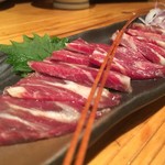 horse sashimi