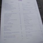 bills - アフタヌーンティー・ドリンクメニュー（１１年５月）