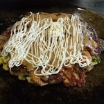Okonomiyaki Mokuba - お好み焼き(デラックス)