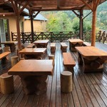 ななのゆ - 外でも食べられます。