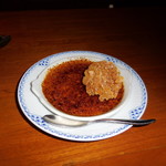 瀬里奈 - デザートのクレームブリュレです。