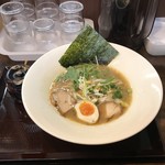 Katsuki - 期間限定 どどど・どろRICH白湯らーめん(醤油)