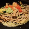 京ちゃばな - 料理写真:アボカド黒焼きそば京野菜ミックス1180円税別