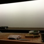 料理屋くおん - 店内カウンターにて