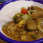 エチオピアカリーキッチン - チキン、野菜