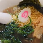 ラーメンガキ大将 - セットの半ラーメンは気のせいか、器は同じでも少し少なくなった様な(@_@;)