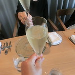 L'eau Blanche - かんぱ～い。