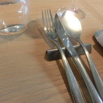 L'eau Blanche - 食事の度に新しいものがでます。