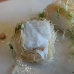 L'eau Blanche - 真鯛はふっくら。　ジャガイモ衣　