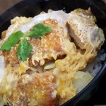 そば処　しら瀬 - 勝丼です。