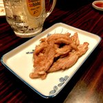 Dainingu Oshidori Yakiniku Horumon Ichiba - ＊鶏セセリ焼き（¥450）