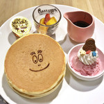 Cafe BARBAPAPA - メープルチョコパンケーキ（税別1,080円）