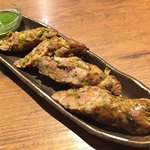 カッチャル バッチャル - 子羊をシークカバブ 700円