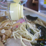 まつふじ - 酢を入れて