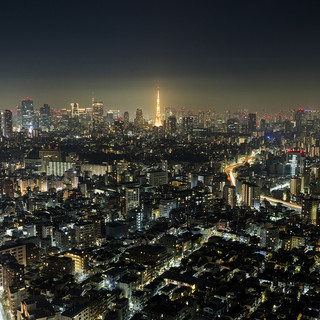 【完全個室】4名様用と6名様用の個室は夜景もばっちり、東京タワーを一望できます